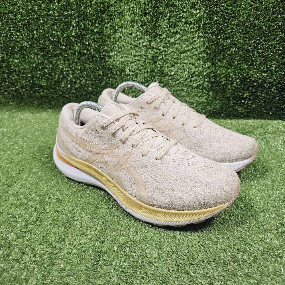 Asics Gel Kayano 29 Mineral Beige Champagne Athletic Sneakers Womens Size 10